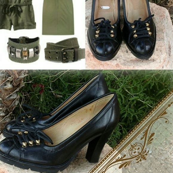 Michael Kors military heels - Picture 2 of 4